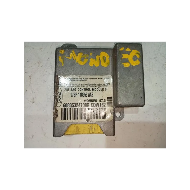 Recambio de centralita airbag para ford mondeo berlina (gd)(1997) referencia OEM IAM 97BP14B056AAE  