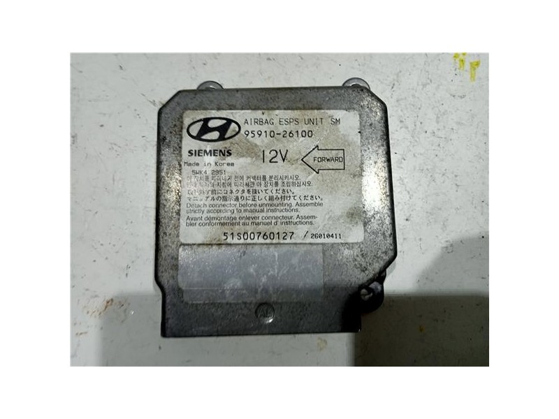 Recambio de centralita airbag para hyundai santa fe (sm)(2001) 2.0 gls crdi [2,0 ltr. - 83 kw crdi cat] referencia OEM IAM 5WK42
