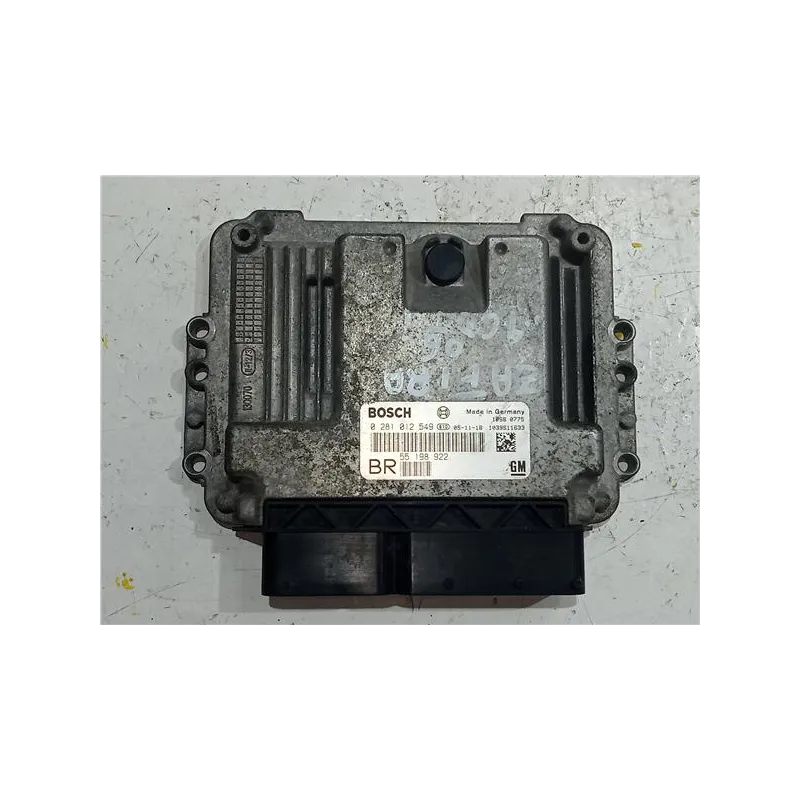 Recambio de centralita inyeccion para opel zafira b (2005) 1.9 cdti referencia OEM IAM 0281012549  