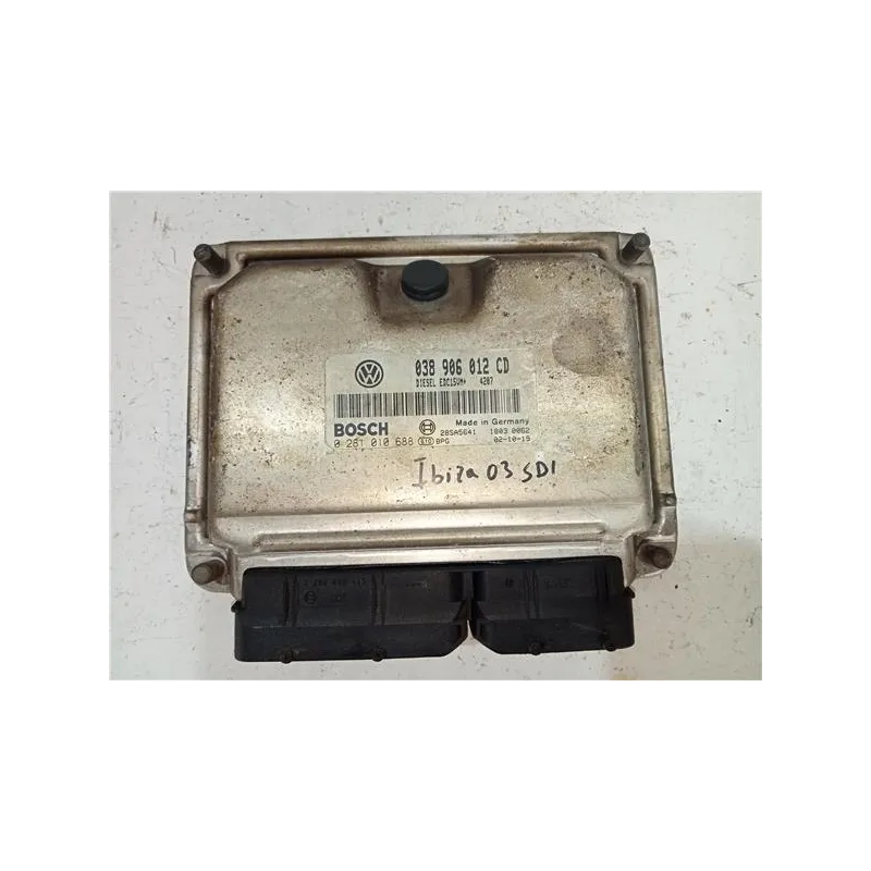 Recambio de centralita inyeccion para seat ibiza (6l1)(04.2002) 1.9 tdi referencia OEM IAM 038906012CD EDC15VM+  