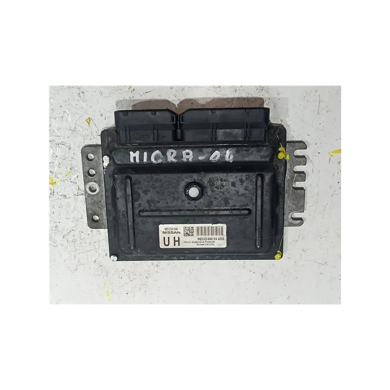 Recambio de centralita inyeccion para nissan micra (k12e)(11.2002) 1.2 16v referencia OEM IAM MEC32040 UH  