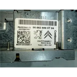 Recambio de radio cd para citroën c3 (09.2009) 1.4 hdi 70 referencia OEM IAM 96662669XT  