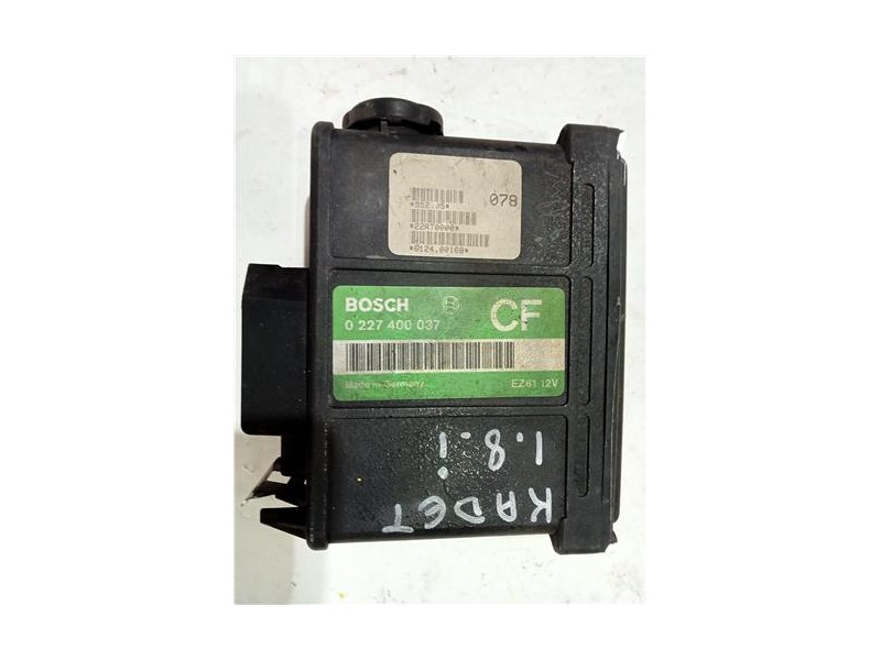 Recambio de centralita para opel kadett e (1984) s referencia OEM IAM 0227400037CF  