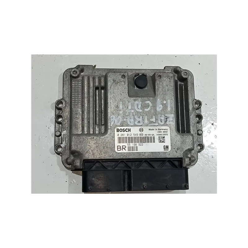 Recambio de centralita inyeccion para opel zafira b (2005) 1.9 cdti referencia OEM IAM 0281012549  