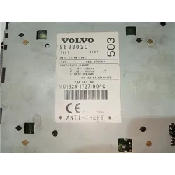 Recambio de radio cd para volvo v40 familiar (1995) 2.0 referencia OEM IAM 8633020  