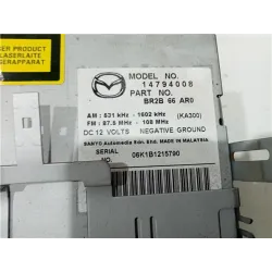 Recambio de radio cd para mazda 3 berlina (bk)(2003) 2.0 referencia OEM IAM 14794008  