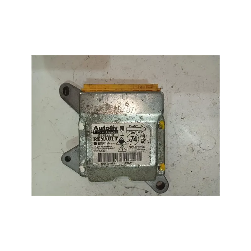 Recambio de centralita airbag para renault laguna ii (bg0)(2001) 1.9 dci (bg0g) referencia OEM IAM 605487600  