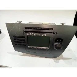 Recambio de radio cd para seat leon (1p1)(05.2005) tdi 16v referencia OEM IAM 1P1035186BN87 7646546366  