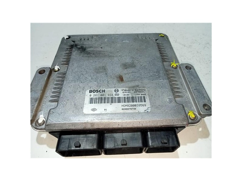 Recambio de centralita inyeccion para renault megane i fase 2 coupe (da...)(01.1999) referencia OEM IAM 0281001934  
