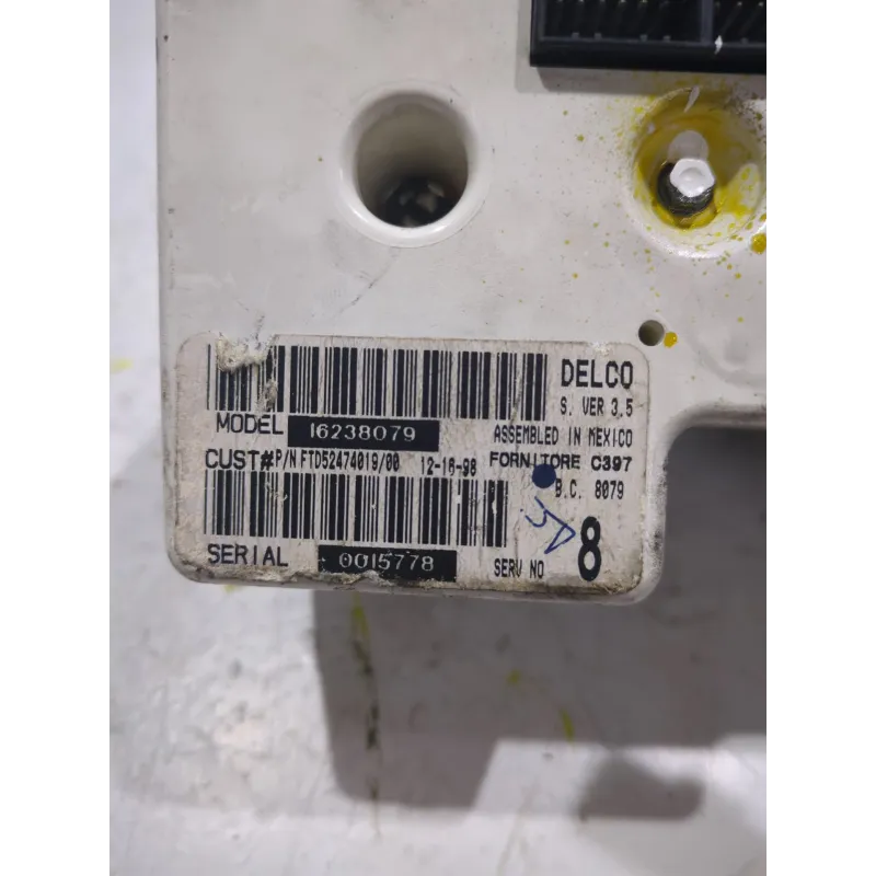 Recambio de mando climatizador para alfa romeo 156 (116)(1997) 1.9 jtd 107cv referencia OEM IAM 16238079  
