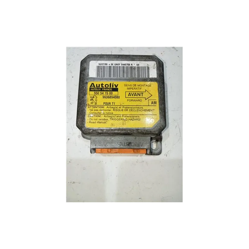 Recambio de centralita airbag para peugeot 206 + (2009) 1.4 básico [1,4 ltr. - 55 kw] referencia OEM IAM 550541500  