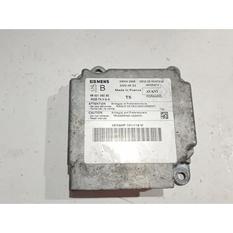Recambio de centralita airbag para peugeot 307 (3a/c) 2.0 hdi 90 referencia OEM IAM 9650109280  