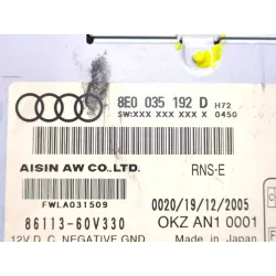 Recambio de sistema navegacion gps para audi a4 b7 (8ec) 2.0 tdi 16v referencia OEM IAM 8E0035192D  