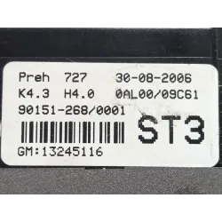 Recambio de mando climatizador para opel astra h (a04) 1.3 cdti (l48) referencia OEM IAM 13245116  