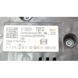 Recambio de cuadro completo para seat leon st (5f8) 1.6 tdi 4drive referencia OEM IAM 5F0920701D A2C53427456AR  