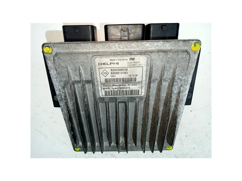Recambio de centralita inyeccion para renault modus i (2004) dci (fp0f, jp0f) referencia OEM IAM 8200399038  