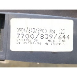 Recambio de cuadro completo para renault megane i classic (la0/1_) 1.9 d (la0a, la0u, la0r) referencia OEM IAM 7700839644  