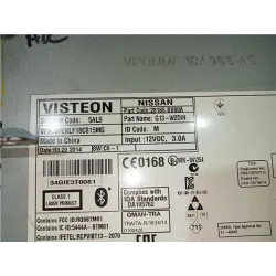 Recambio de radio cd para nissan qashqai (j10)(01.2007) 2.0 referencia OEM IAM VPDNMF-18A965-AC VPDNMF18A965AC  