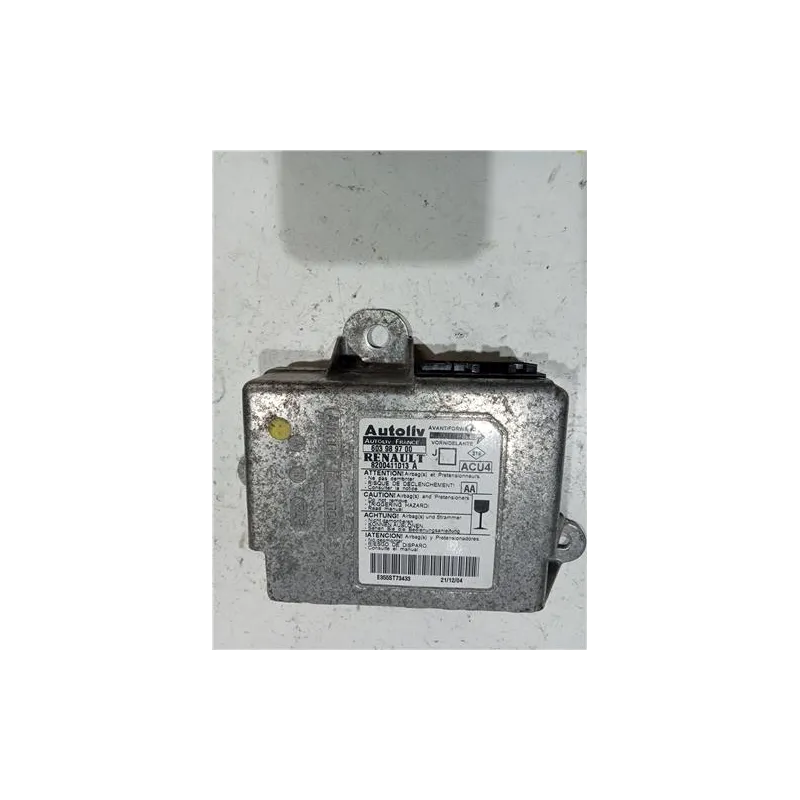 Recambio de centralita airbag para renault scenic ii (jm)(2003) 1.9 dci (jm12, jm0g) referencia OEM IAM 603989700  