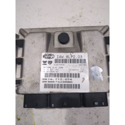 Recambio de centralita inyeccion para peugeot 206 hatchback (2a/c) 1.4 16v referencia OEM IAM IAW6LP203  