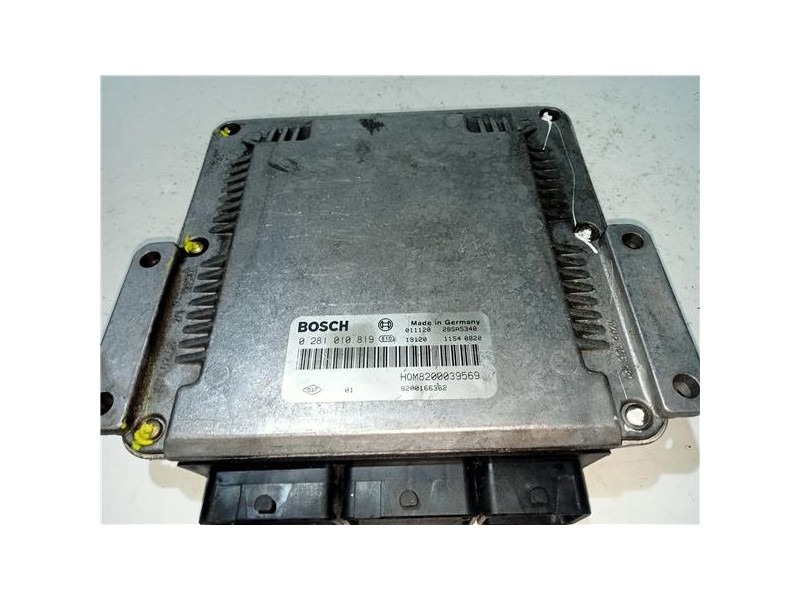 Recambio de centralita inyeccion para renault megane i fase 2 berlina (ba0)(1999) referencia OEM IAM 0281010819  