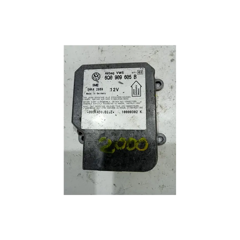 Recambio de centralita airbag para volkswagen passat berlina (3b2)(1996) 1.9 tdi referencia OEM IAM 6Q0909605B  