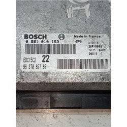 Recambio de centralita inyeccion para citroën xsara berlina (1997) 1.9 td referencia OEM IAM 0281010163 9637089780  