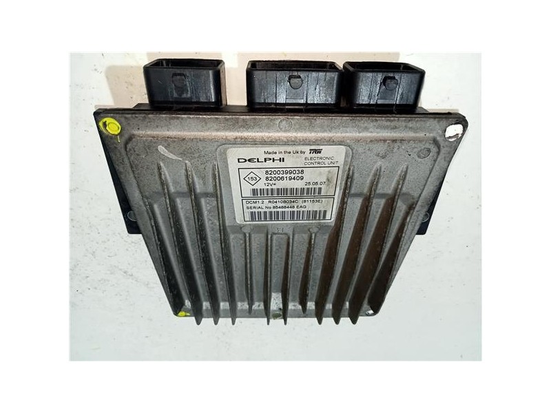 Recambio de centralita inyeccion para renault clio iii grandtour (2008) referencia OEM IAM 8200399038  