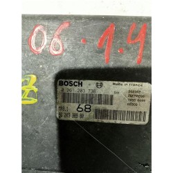 Recambio de centralita inyeccion para peugeot 106 (s2)(04.1996) 1.1 i referencia OEM IAM 0261203736  