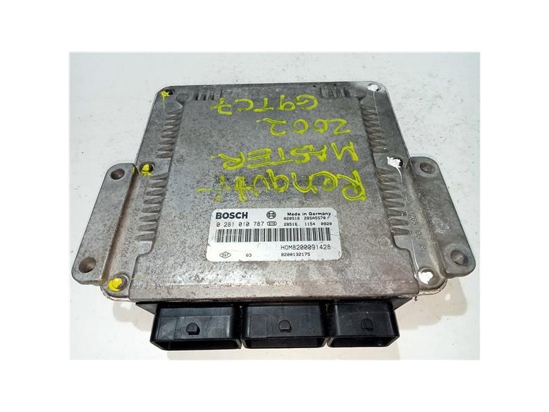 Recambio de centralita inyeccion para renault master combi (01.1998) referencia OEM IAM 0281010787  