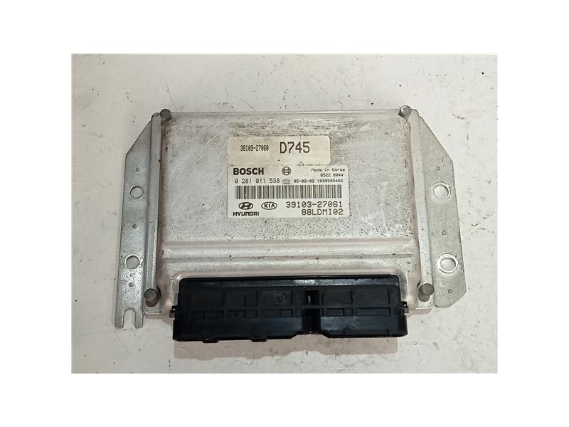 Recambio de centralita inyeccion para kia cerato (ld)(2004) 2.0 crdi referencia OEM IAM 0281011538 3910927060 D745  