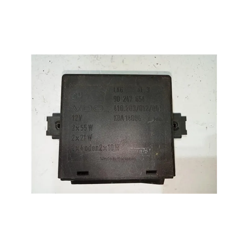 Recambio de modulo electronico para opel kadett e (1984) s referencia OEM IAM 90247654 KBA 14806  