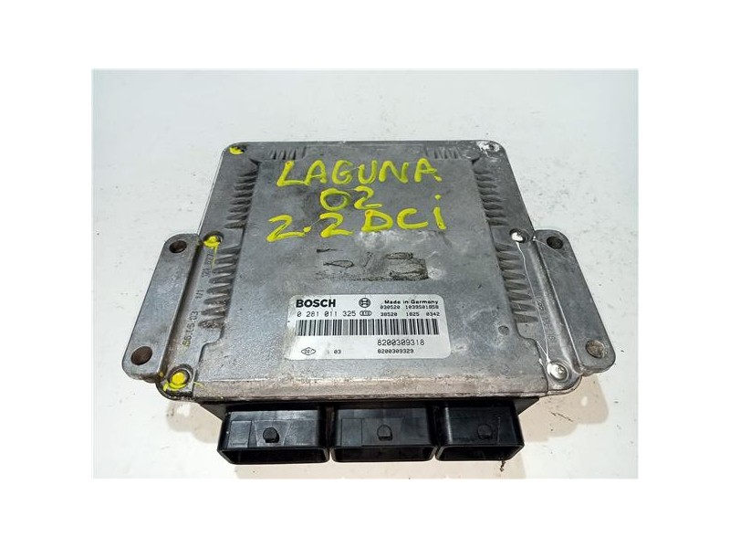 Recambio de centralita inyeccion para renault laguna ii (bg0)(2001) 1.9 dci (bg0g) referencia OEM IAM 0281011325  