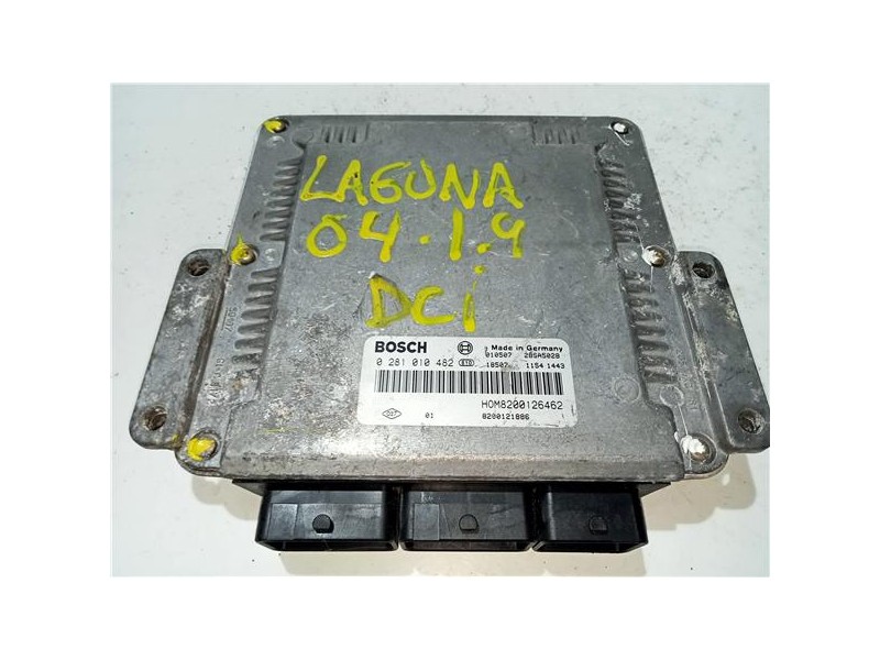 Recambio de centralita inyeccion para renault laguna ii (bg0)(2001) 1.9 dci (bg0g) referencia OEM IAM 0281010482  