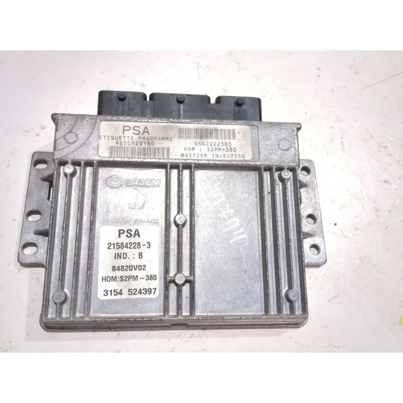 Recambio de centralita inyeccion para citroën c3 i (fc_, fn_) 1.4 i referencia OEM IAM 9650825180  