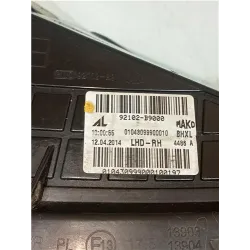 Recambio de faro delantero derecho para hyundai i10 (pa)(2007) 998 referencia OEM IAM 92102B9000  