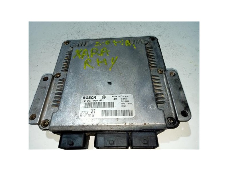 Recambio de centralita inyeccion para citroën xsara berlina (1997) 1.9 td referencia OEM IAM 0281010871  
