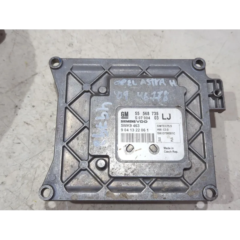 Recambio de centralita inyeccion para opel astra h gtc (a04) 1.6 (l08) referencia OEM IAM 5WK9463  