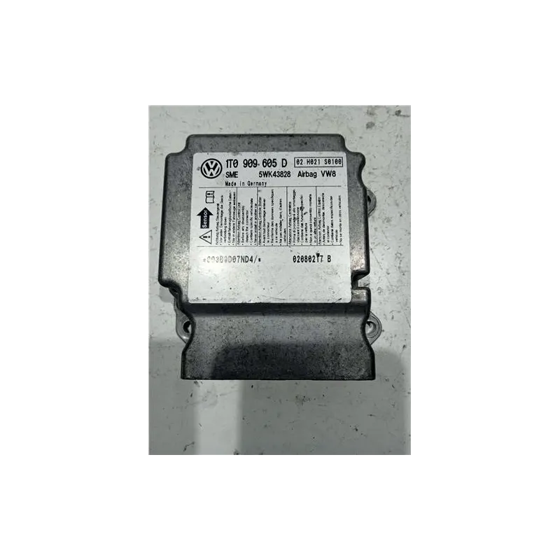 Recambio de centralita airbag para volkswagen touran (1t2)(11.2006) referencia OEM IAM 5WK43828  