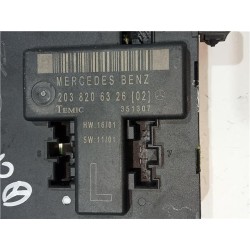 Recambio de centralita cierre para mercedes-benz clase c (bm 203) berlina 180 (203.035) cat referencia OEM IAM 2038206326 02  