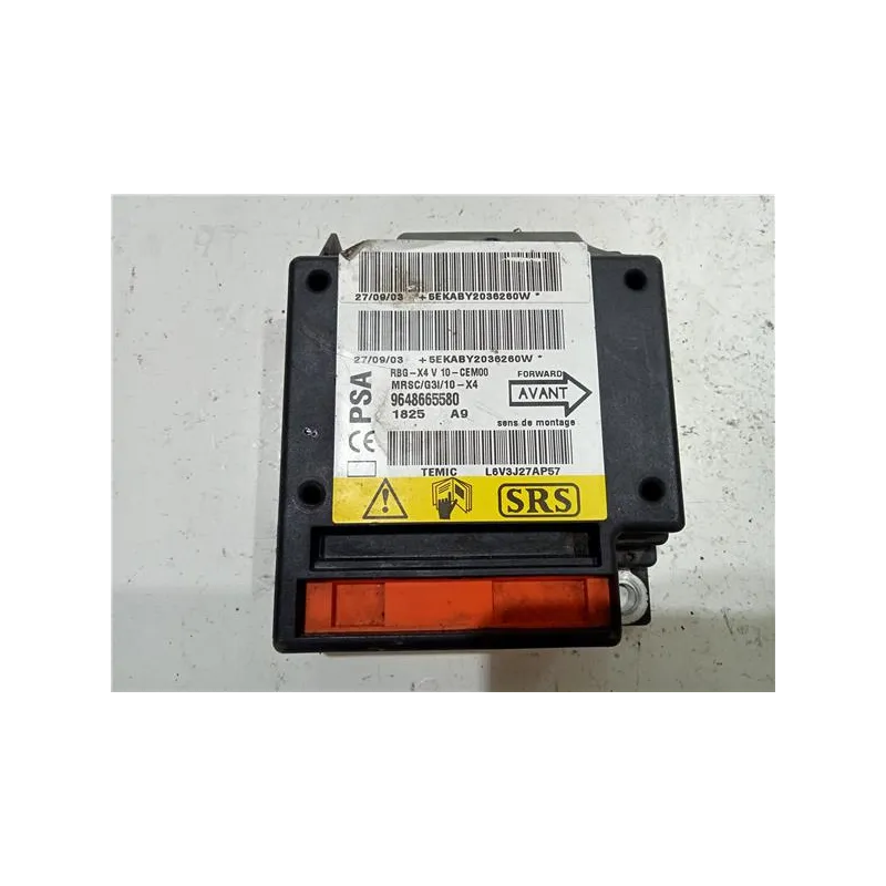 Recambio de centralita airbag para citroën c5 berlina hdi (dcrhzb, dcrhze) referencia OEM IAM 9648665580  