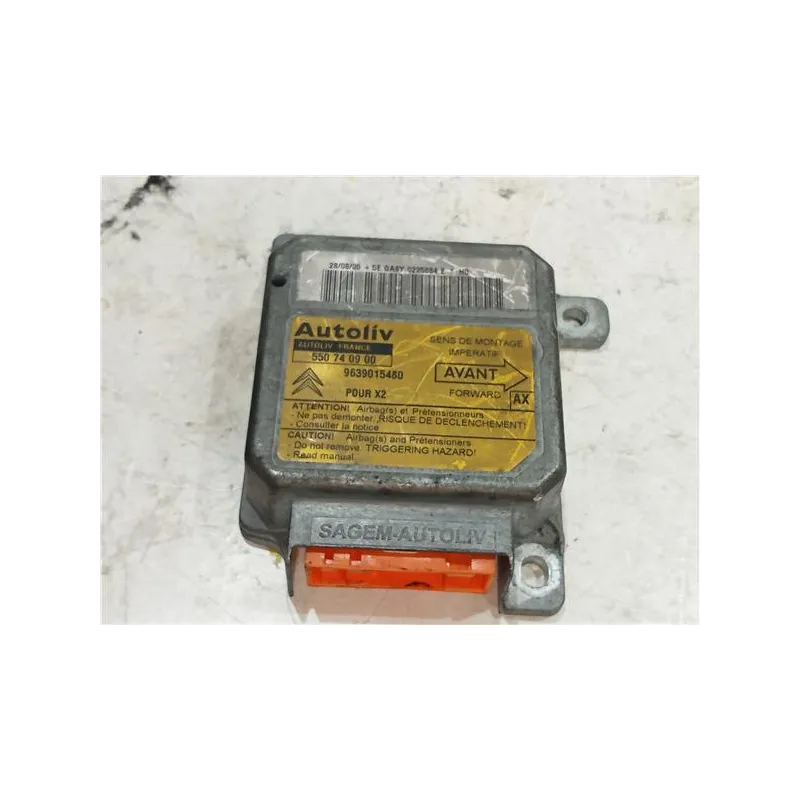 Recambio de centralita airbag para citroën xantia berlina (1998) 2.0 hdi 90 referencia OEM IAM 550740900  
