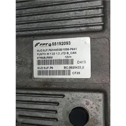 Recambio de centralita inyeccion para fiat grande punto (199)(2005) referencia OEM IAM 55192093  