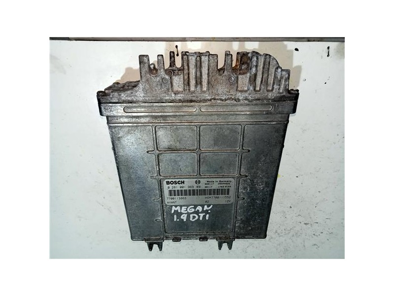 Recambio de centralita inyeccion para renault megane ii classic berlina (2003) referencia OEM IAM 0281001969  