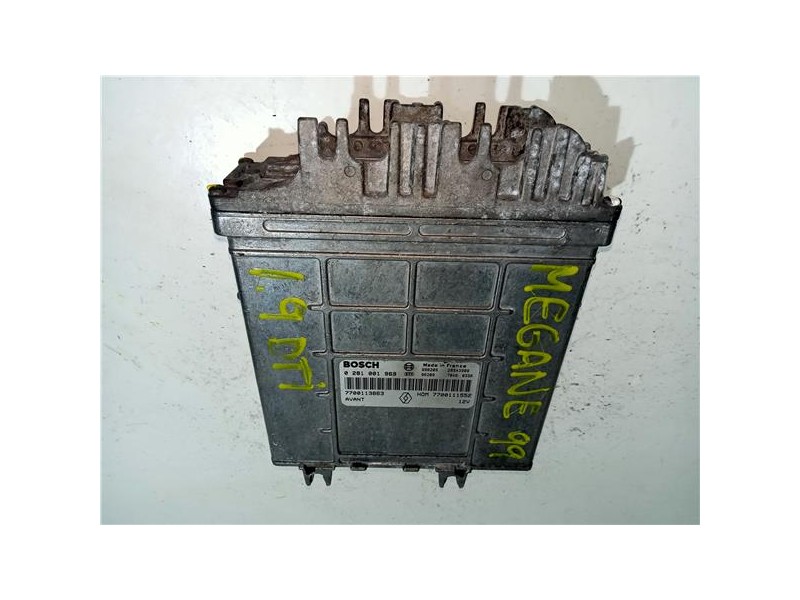 Recambio de centralita inyeccion para renault megane i fase 2 berlina (ba0)(1999) referencia OEM IAM 0281001969  