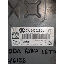 Recambio de centralita inyeccion para skoda fabia (5j2)(2007) 1.6 ambition [1,6 ltr. - 66 kw tdi] referencia OEM IAM 03L906023DL
