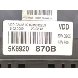 Recambio de cuadro completo para volkswagen golf vi (5k1) 2.0 gti referencia OEM IAM 5K0920870B  
