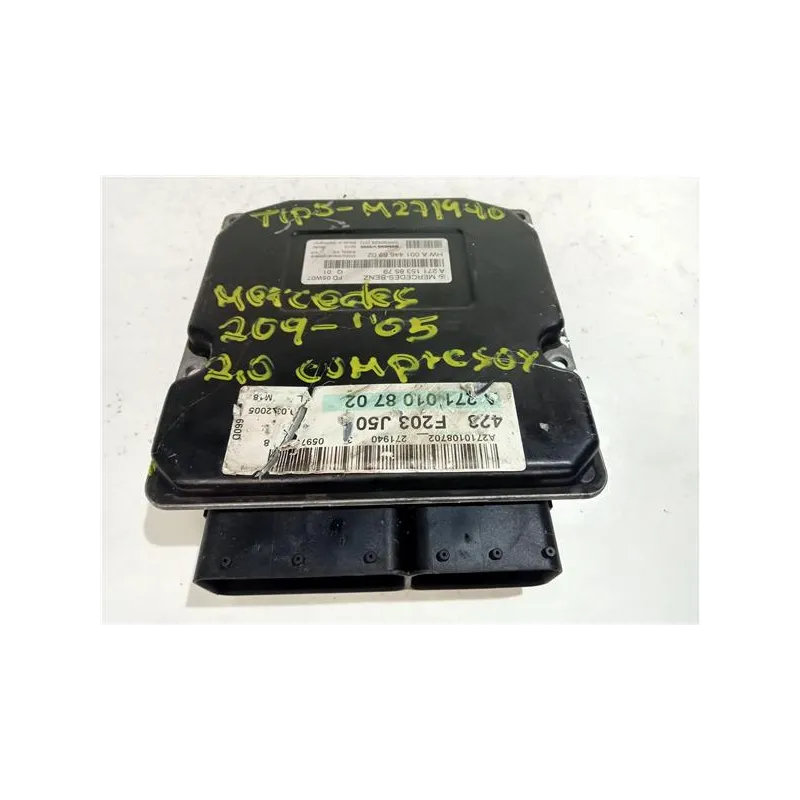 Recambio de centralita inyeccion para mercedes-benz clk (bm 209) cabrio (02.2003) referencia OEM IAM A2710108702  