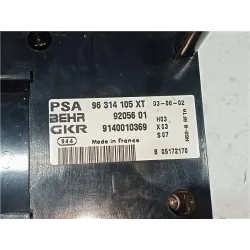 Recambio de mandos climatizador para citroën xsara picasso (1999) 1.6 hdi referencia OEM IAM 96314105XT 9140010369  