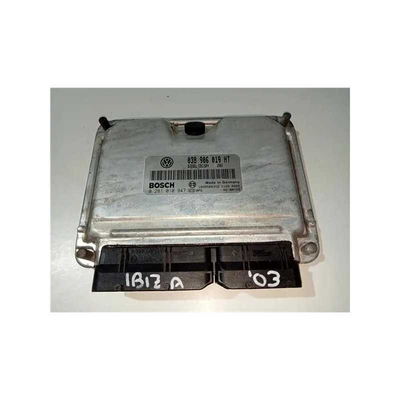 Recambio de centralita inyeccion para seat ibiza (6l1)(04.2002) 1.9 tdi referencia OEM IAM 038906019HT  